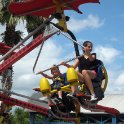 Nicholas and Victoria on the skybike